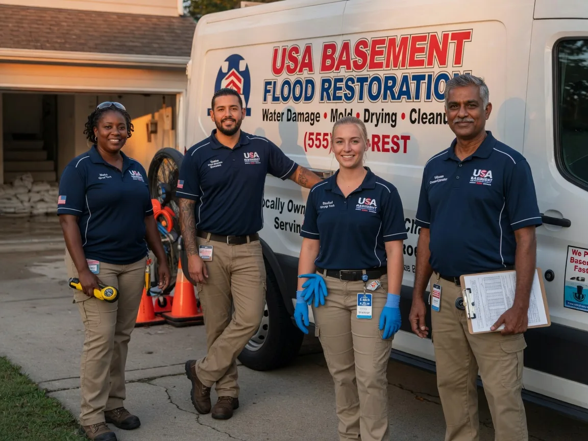 Basement Flood Cleanup company in Downs, IL